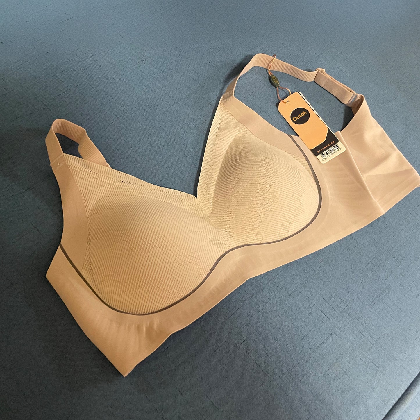 Outak's Women's Underarm-smoothing With Seamless Stretch Wireless Lightly Lined Comfort Bra