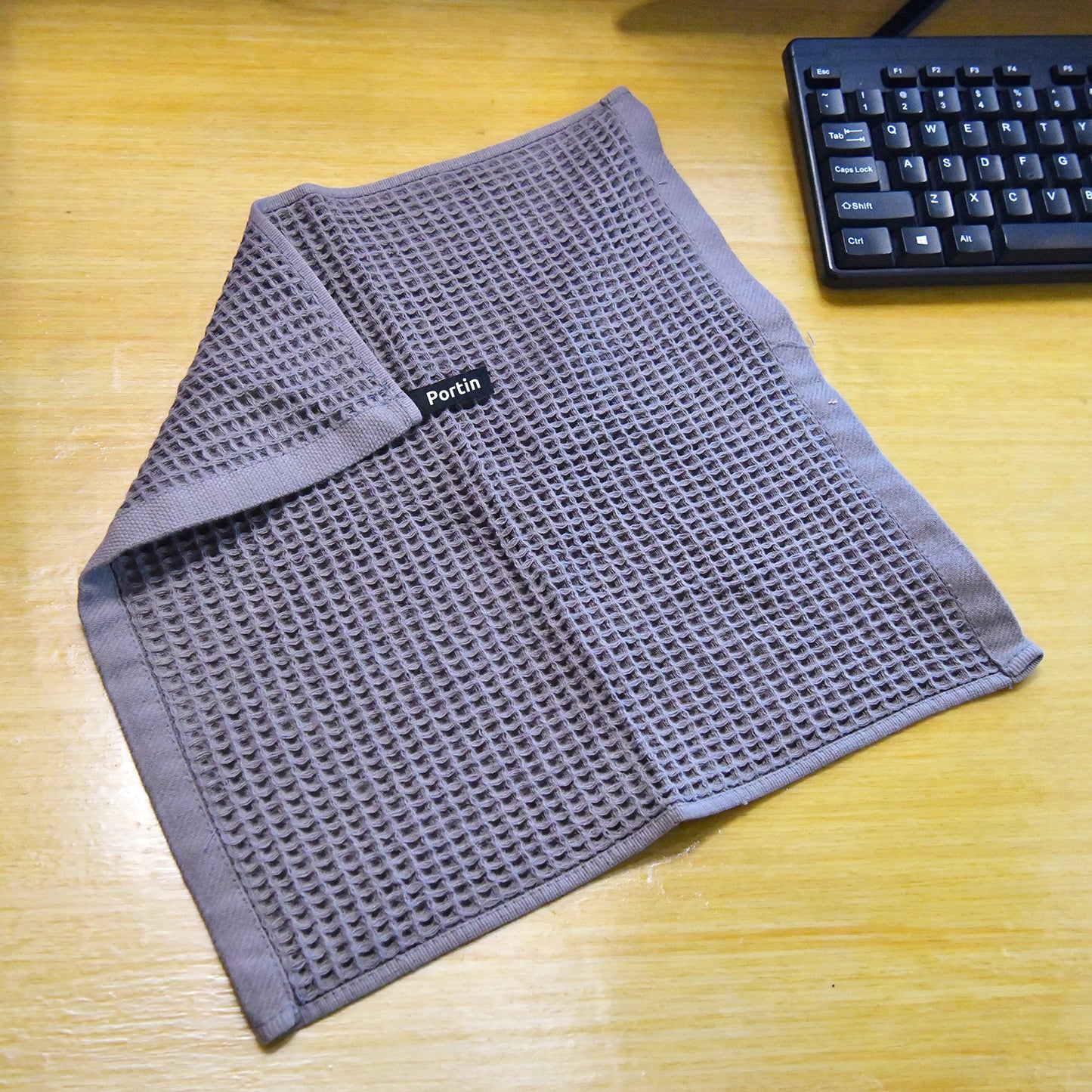 Portin Grey Rags for cleaning