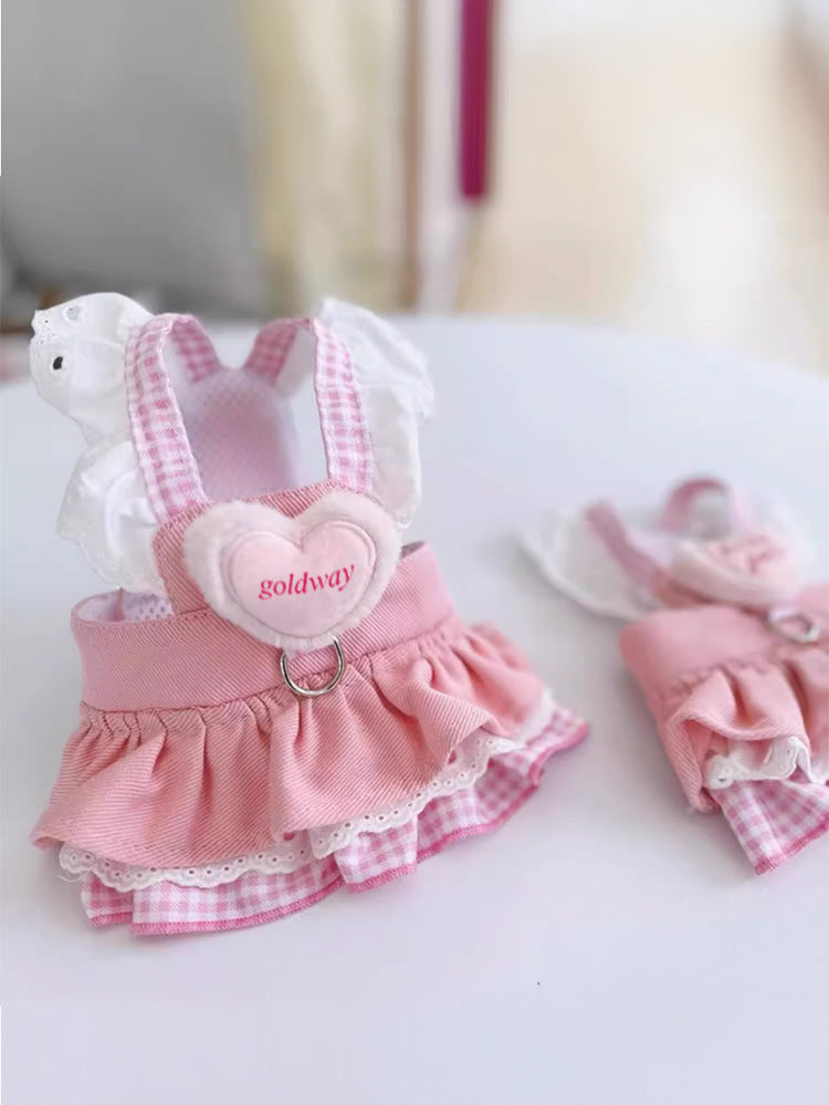 Goldway Lightweight Denim Dog Dress, Princess Style For Small To Medium Breeds