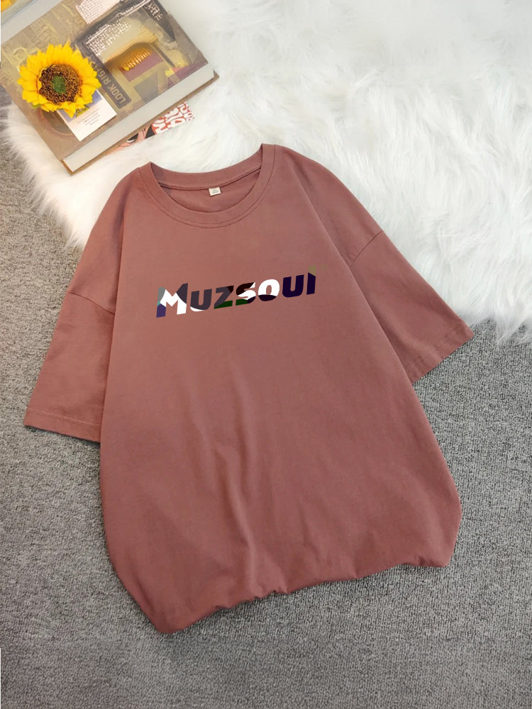 Muzsoul 4 colors Classic Short Sleeve T-Shirt