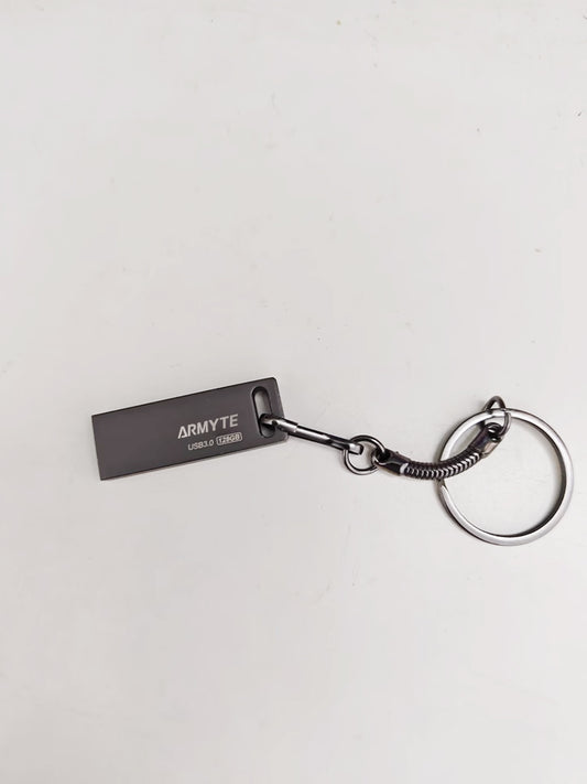 ARMYTE Metal USB3.0 flash drive128GB for KEY RING