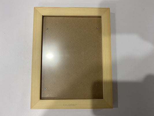 Duzlar Picture Frames 100% Solid Wood, Display Pictures modern 4x6