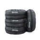 Drivim 4PCS Universal Spare Tire Covers