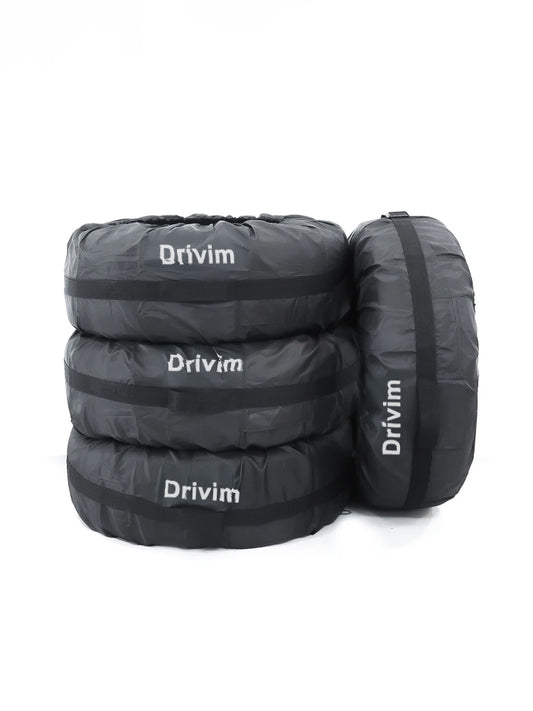 Drivim 4PCS Universal Spare Tire Covers