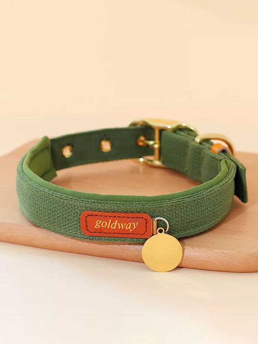 Goldway Dog Collar Durable and Adjustable Classic Pet Collars for Small Medium Large Dogs