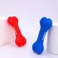 SUNWOD Rubber Chew Toys for Pets Dogs, Dog Puppy Bone Shaped Bite Molar Stick Chew Training Scratch Interactive Toy