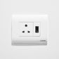 CORNMI 3pcs Household Wall Socket Multi-use Wall Plug Professional Power Outlet Home Accessory