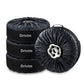 Drivim 4PCS Universal Spare Tire Covers