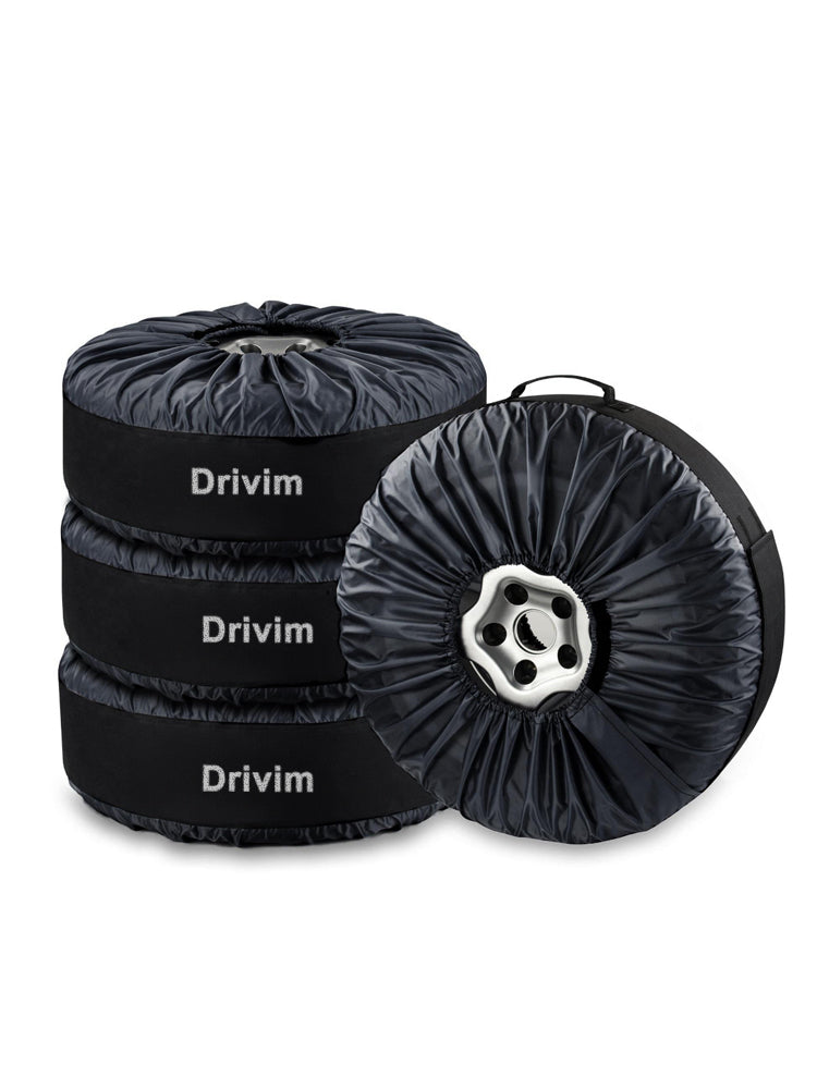 Drivim 4PCS Universal Spare Tire Covers