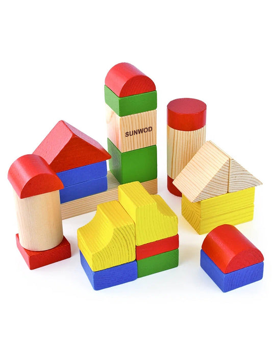 SUNWOD Building blocks for toddlers, early childhood education toys (20 pieces)