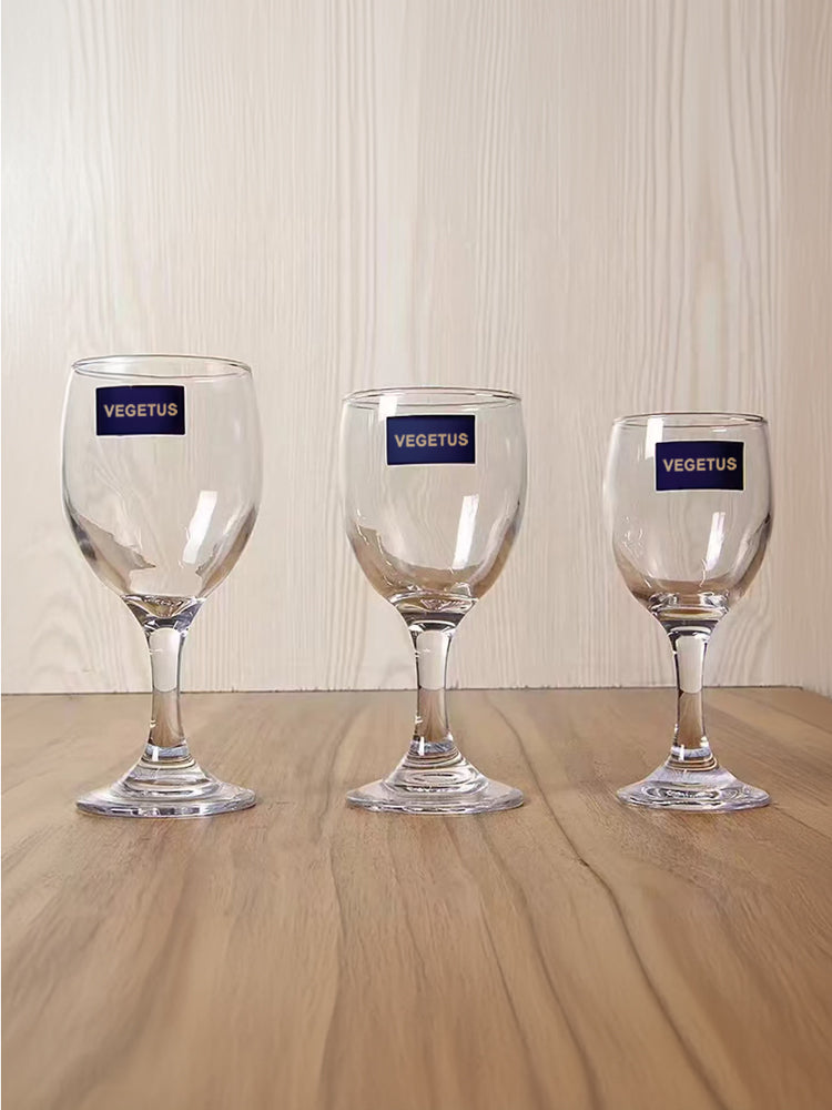 VEGETUS Clear Glass Tumbler