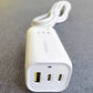 CORNMI Travel Plug Adapter, Power Strip for EU/UK/US, Travel Necessities in Most Countries