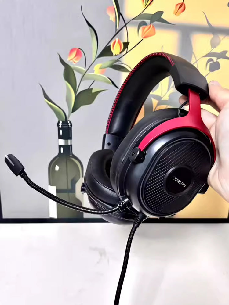 CORNMI Surround Sound Gaming Headphones with Noise Canceling