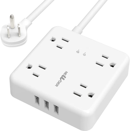 Newoer Power Strip Surge Protector USB