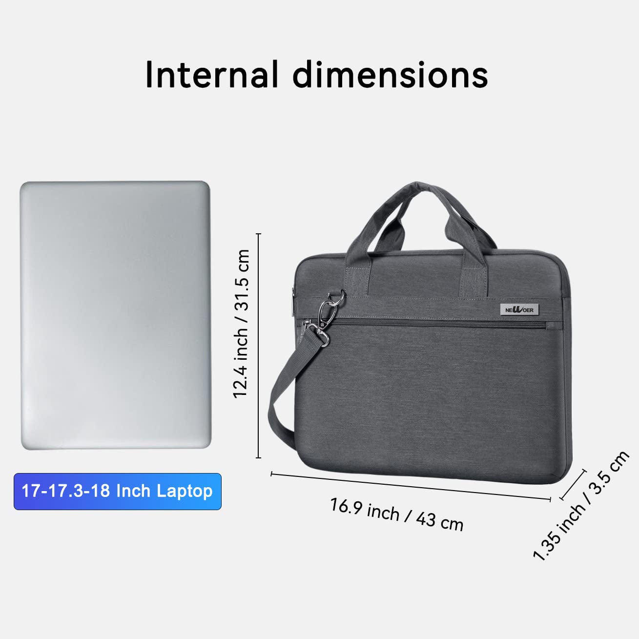 Newoer Laptop Shoulder Bag