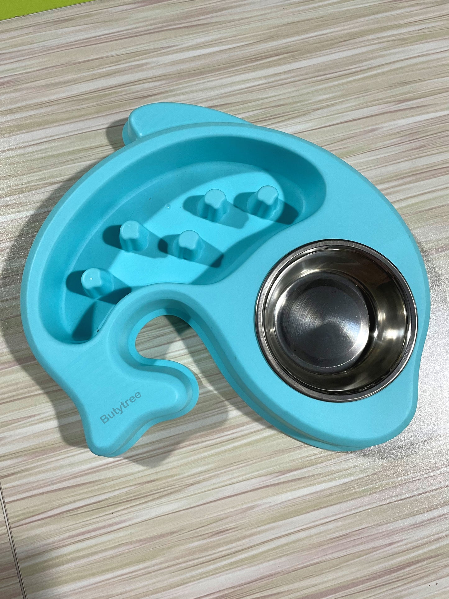 Butytree Pet Feeding & Drink Bowl, Pet Fun Feeder Dog Bowl Slow Feeder Non-Skid Cat Bowl Eco-Friendly Durable Dog Cat